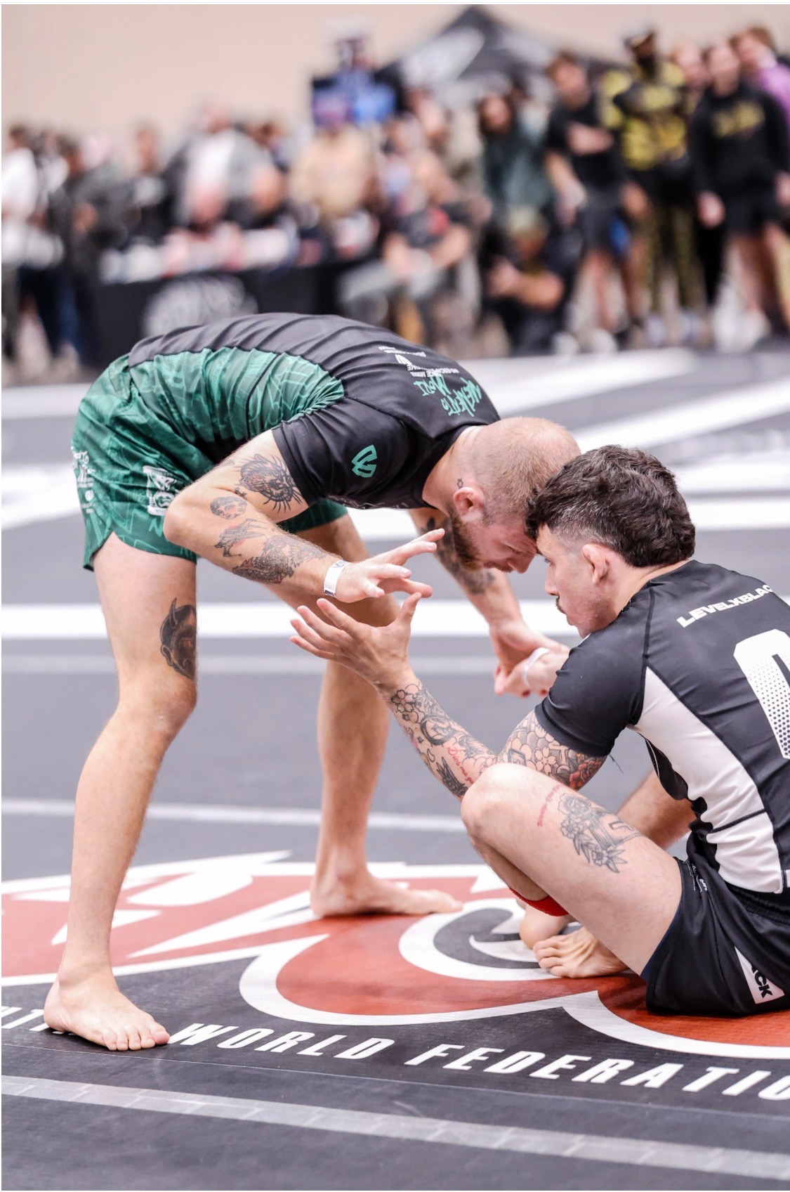 Coach Stephen after competition match