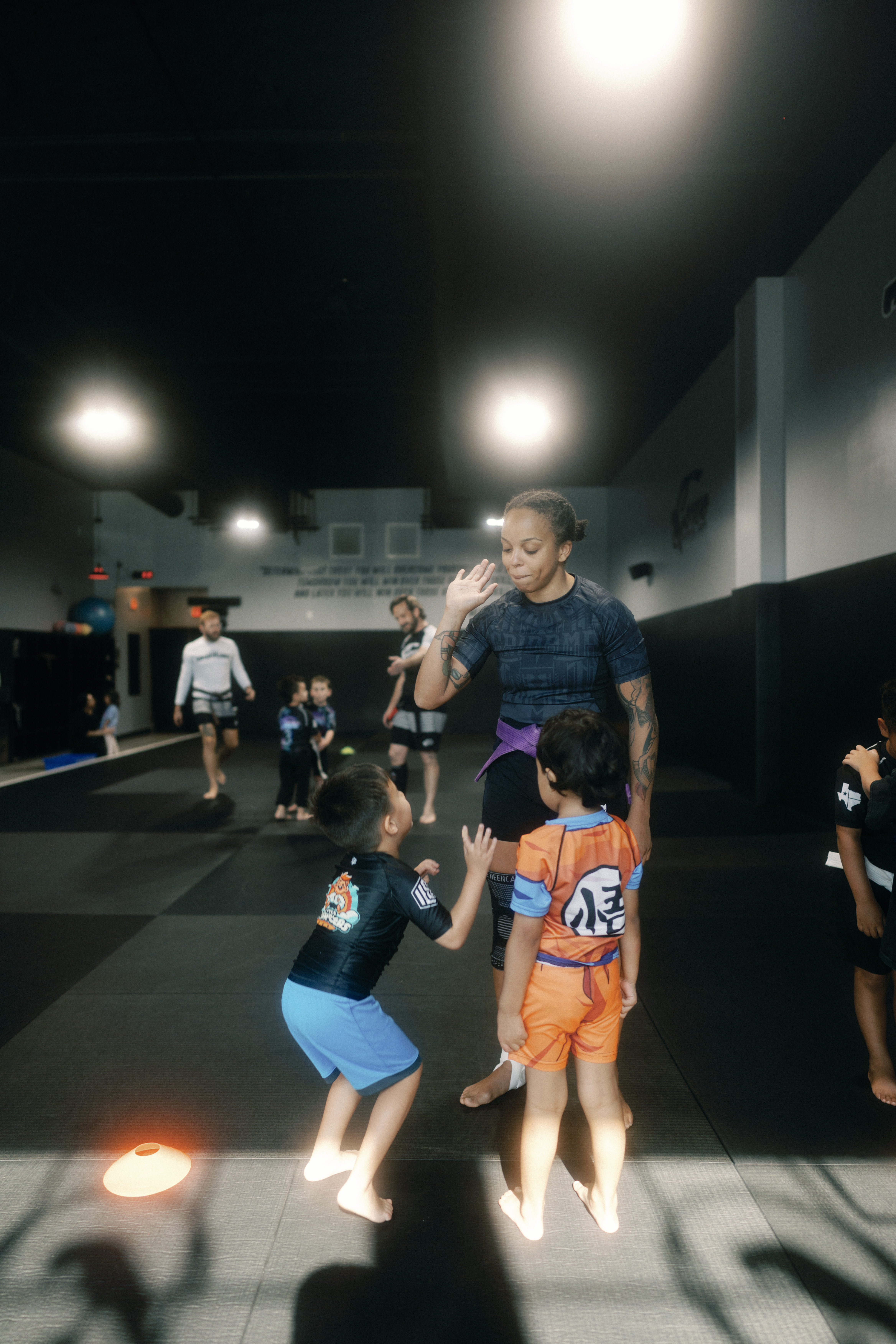 Advanced Grapplers class in action